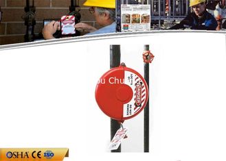 중국 빨간 폴리프로필렌 사용자 지정 색상 안전성 문짝 밸브 록 아우트 테그 아우트 협력 업체