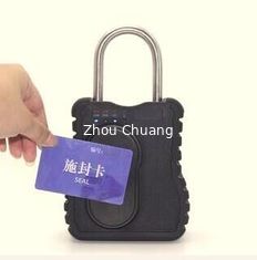 중국 ZC120 실시간 안전성 공장 폐쇄 GPS 추적 패드 록, GPRS 용기 추적자 GSM 패드 록 협력 업체