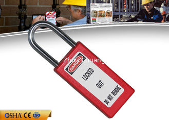 중국 ZC-G81 안전 잠금은 긴 본체 강철 족쇄 경량을 맹꽁이 자물쇠로 잠급니다 협력 업체