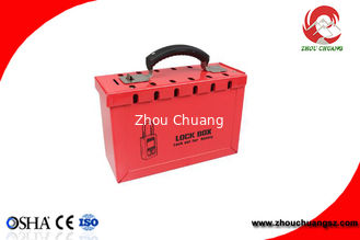 중국 휴대용 스틸 안전 잠금 장비 구유 박스 장치 250*178*95 협력 업체