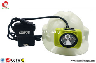 중국 LED 마이닝 램프 25000 럭스 강한 밝기 개인 안전 헬멧은 광부들 LED 무선 광부 램프 전면램프를 램프를 갖춥니다 협력 업체
