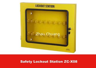 중국 30 - 자물쇠 안전 Protable 금속은 차단 Tagouts를 위한 역을 밖으로 잠급니다 협력 업체