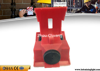 중국 120V - 277V 회로 차단기를 위한 빨간 클램프온 회로 차단기 잠금 협력 업체