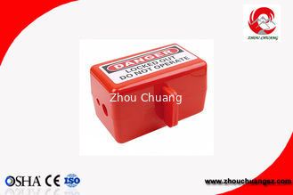 중국 4 PC 안전성 패드 록과 ABS 전기적이 공기이 플러그 잠금 110V / 220V / 550V 플러그 장치 협력 업체