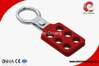 중국 25mm 자물쇠 수갑에 경량 알루미늄 LOTO 걸쇠는 밖으로 안전 장치 협력 업체