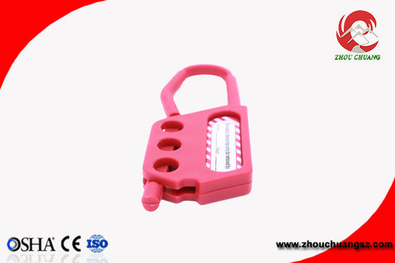 Elecpopular Oem 주문 빨간 안전은 나일론 잠그는 통제 차단 걸쇠를 격리했습니다 협력 업체