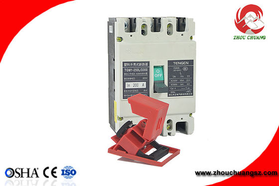 죔쇠 - &lt;=18mm를 가진 안전 차단기 Mcb 차단 Tagout 손잡이에 - 협력 업체